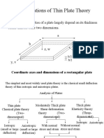 Basic Equations of Thin Plate Theory