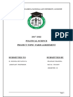 Political Science Project Topic: Paris Agreement: Dr. Ram Manohar Lohiya National Law University, Lucknow