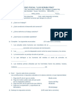 Evaluación Segundo Parcial Historia y Ciencias Sociales 1ero Bgu