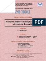 Analyses Physico-Chimique Des - Yassine LAKSIR - 4037