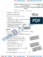 Devoir Synthése N°1 Avec Correction - Mathematique - Bac Science - Lycée Majida Boulila SFax - 12-12-2014