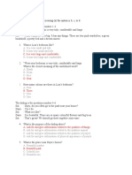 Choose The Right Answer by Crossing (X) The Option A, B, C, or D