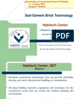 Interlocking Earth Bricks Technology