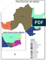 Division Politica de Las Heras