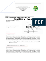 Guia GENETICA Y EVOLUCION