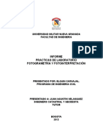 INFORME PRÁCTICA FOTOGRAMETRIA Elkin Umng