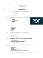 Midterm Exams 2018 ANSWERS (Oblicon)