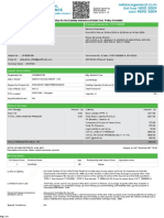 Reliance General Insurance Company Limited: "A" Policy For Act Liability Insurance (Private Car) - Policy Schedule