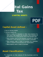 7.0 Capital Gains Taxation