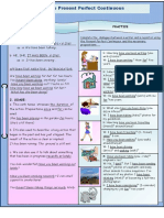 The Present Perfect Continuous: Grammar