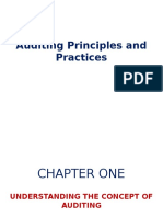 Auditing Principles and Practices