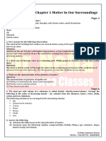 Class 9 Science - Chapter 1 Matter in Our Surroundings PDF