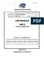 Lab 2 - Forced Vibration Sem II 2019 - 2020 PDF