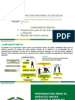 3.1 Componente Mental y Manejo Del Estres