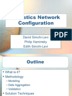 Logistics Network Configuration: Kaminsky@ieor - Berkeley.edu