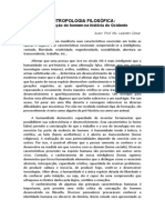 Antropologia Filosófica - A Concepçao Do Homem Ocidental