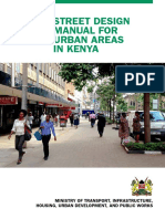 Street Design Manual For Urban Areas in Kenya