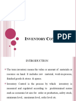 Inventory Control