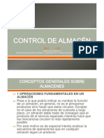 Control de Almacén