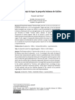 Arquimedes Bajo La Lupa: La Pequeña Balanza de Galileo