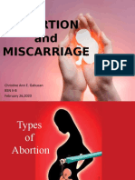 Abortion and Miscarriage