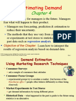 Estimating Demand: Regression Analysis