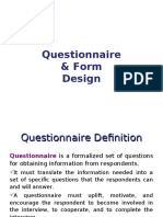 BRM Questionnaire Design 8