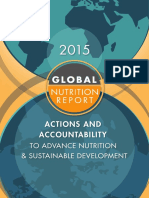 Actions and Accountability: To Advance Nutrition & Sustainable Development