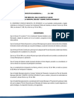 Proyecto de Acuerdo No 005 Plan de Desarrollo Municipal Siempre Con Tigo Arcabuco2020-2023.