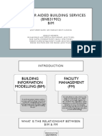 Computer Aided Building Services (BNB31902) BIM