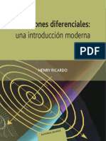 Ecuaciones Diferenciales Una Intro Moderna - Ricardo, Henry