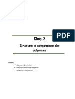 Chapitre 3 Structure Comportement Des Polymeres PDF