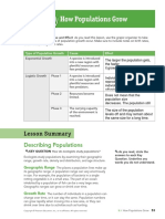 How Populations Grow: Lesson Summary