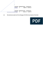 MiniCase#1 Loan Amortization - Answer