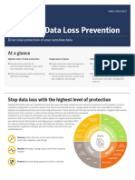 Symantec Data Loss Prevention: at A Glance