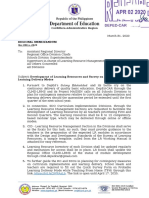 Regional Memorandum 090 S. 2020 (Module)