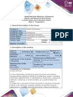 Activity Guide and Evaluation Rubrics - Step 5 - Pragmatics