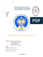 Informe Pruebas Funcionales (Deportiva)