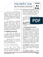 2do Sesión 02 Celulas Procariotas y Eucariotas