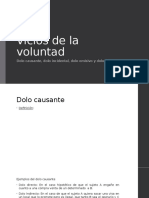 Vicios de La Voluntad