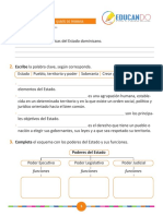 Sociales Sobre El Gobierno y Los Poderes Del Estado