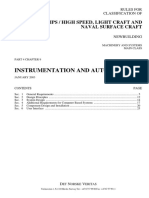 Instrumentation and Automation: Ships / High Speed, Light Craft and Naval Surface Craft