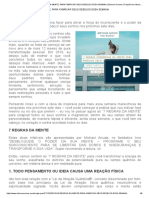 7 PODEROSAS REGRAS DA MENTE, PARA FABRICAR SEUS DESEJOS ESSA SEMANA - Elainne Ourives - Frequência Vibracional e Física Quântica