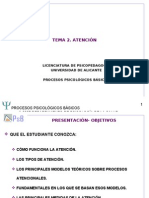 Tema 2 - Procesos Psicológicos Basicos