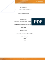 Actividad 7 Resumen Estados Financieros y Ejercicio Practico