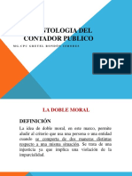 Deontologia Doble Moral PDF