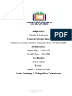 Trabajo Final de Filosofia de La Educacion