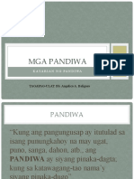 Mga Pandiwa