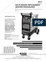 Power Wave PC Board Replacement Calibration Procedures