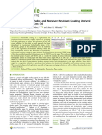 Sustainable Hydrophobic and Moisture-Resistant Coating Derived From Downstream Corn Oil PDF